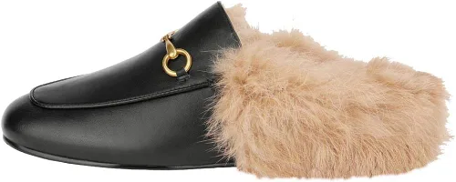 Vista 4 de ARQA - Mocasines de piel, sin talón ni cordones, de tacón bajo, para mujer.