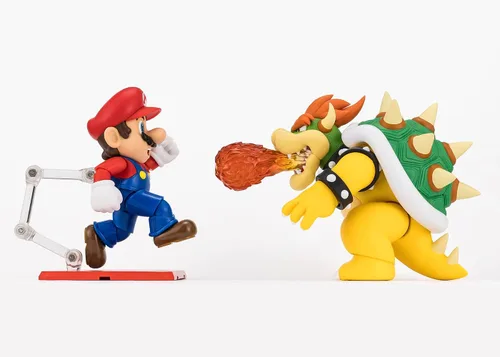 Vista 5 de TAMASHII NATIONS - Super Mario - Figura de acción Bowser S.H.Figuarts
