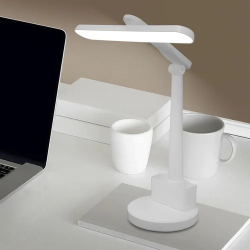 Vista 8 de DOITOOL 1PCS Lámparas de escritorio LED para oficina Lámparas de lectura LED pequeñas Lámparas recargables