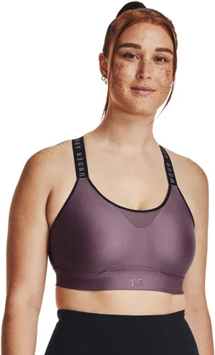 Vista 3 de Under Armour - Brasier deportivo Infinity de alto impacto para mujeres