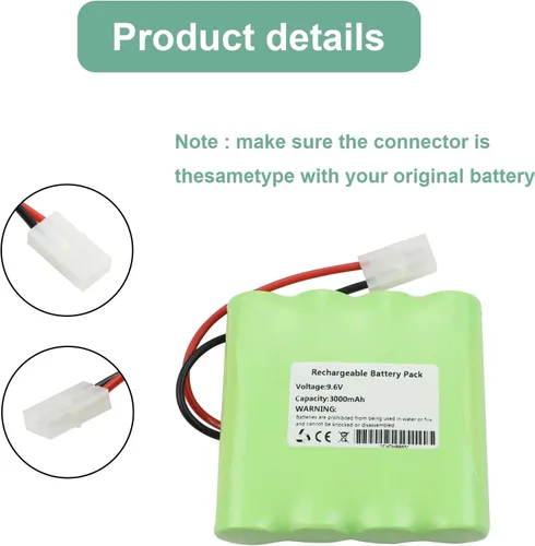 Vista 5 de Batería de 3000 mAh para Water Tech PB-8Cell 8C2219MF-AF 8C2219MFAF Water Tech Pool Blaster MAX CG Water TECH 31065248 Limpiadores de piscina