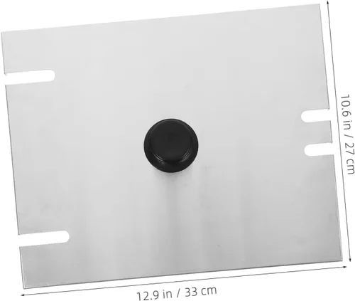 Vista 2 de Ciieeo Tapa de repuesto de acero inoxidable fácil de limpiar tapa para freidora eléctrica estilo aleatorio