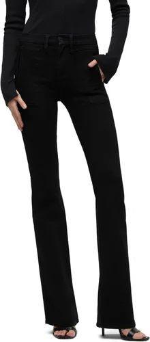 Vista 16 de HUDSON Jeans Barbara de cintura alta corte en negro recubierto Aparición