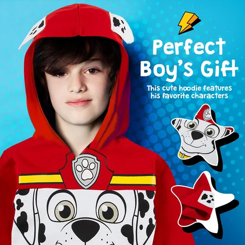 Vista 4 de Sudadera ligera con capucha de Paw Patrol para niños