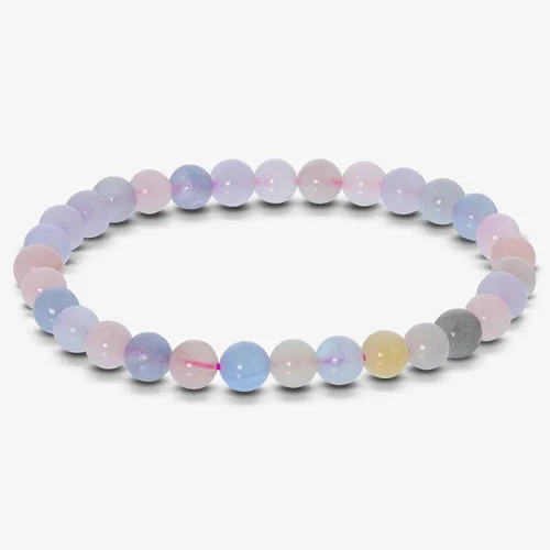 Vista 235 de Gem Avenue Handmade Round Bead Stretch Bracelet Unisex Natural Stone Beaded Jewelry for Men & Women, Elastic Wristband for Daily Wear