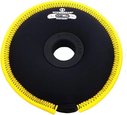 Vista 5 de Hyperwear SoftBell - Placas de peso de mano para usar solas o con juegos de mancuernas ajustables, juegos de pesas rusas o barra – Sistema SoftBell