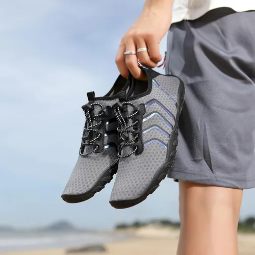 Vista 8 de Whatseaso Mens Womens Water Shoes Quick Dry Aqua Barefoot Shoes for Diving Swim Surf Walking Beach Yoga
