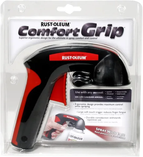 Vista 3 de Rust-Oleum 241526 Comfort Grip, Negro, 2 pulgadas x 7.25 pulgadas