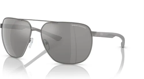 Vista 2 de AX ARMANI EXCHANGE Men's Ax2047s Aviator Sunglasses
