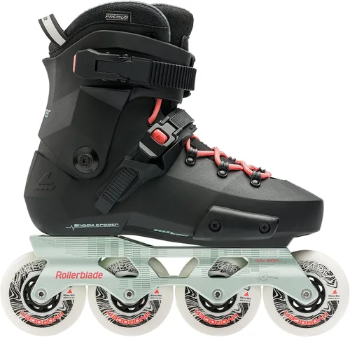 Vista 2 de Rollerblade Twister XT - Patines en línea para mujer, color negro/menta, rendimiento urbano
