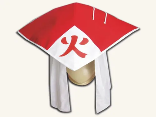 Vista 3 de ZNZXYCOS Disfraz de película de anime para cosplay, sombrero rojo, sombrero azul, sombrero marrón, sombrero de cosplay para adultos, accesorios