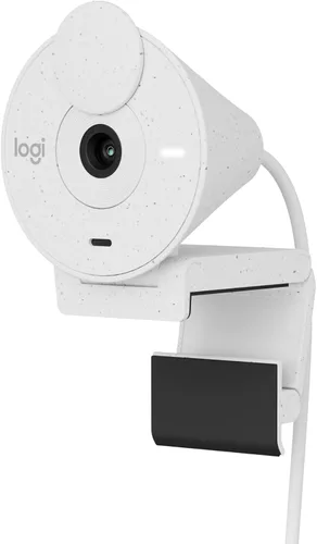 Vista 10 de Logitech Brio 301 Cámara Web Full HD con Obturador de Privacidad, Micrófono de Reducción de Ruido, USB-C, Certificada para Zoom, Microsoft Teams