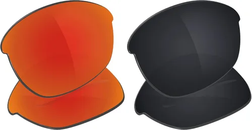 Vista 9 de Galvanic Replacement Lens for Oakley Half Jacket 2.0 OO9144 Half Jacket 2.0 Asian Fit OO9153 Sunglasses - Multiple Choices 24K