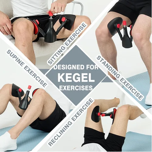 Vista 3 de Kegel Equipo de ejercicio, entrenador de suelo pélvico, entrenador de muslo, equipo de ejercicio de piernas, equipo de fitness en casa, adecuado