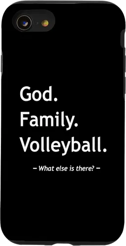 Vista 18 de Christian Faith Christianity God Family Volleyball Case for iPhone 17