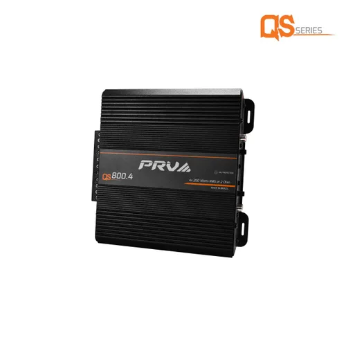 Vista 5 de PRV Audio QS800.4 Amplificador de audio para coche compacto de 4 canales de 2 ohmios 4 x 220 vatios RMS a 2 Ohm - 800 vatios Amp 12 voltios Amp