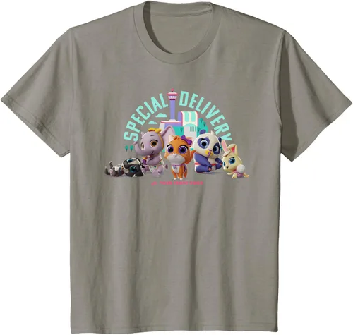 Vista 34 de Disney Camiseta de entrega especial Junior T.O.T.S, Negro, S