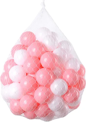 Vista 8 de TRENDBOX 100 piezas Bolas de Piscina de Bolas Macaron Bolas de Plástico para Piscina de Bolas Corralito de Juegos Bebés Niños Niñas Fiestas