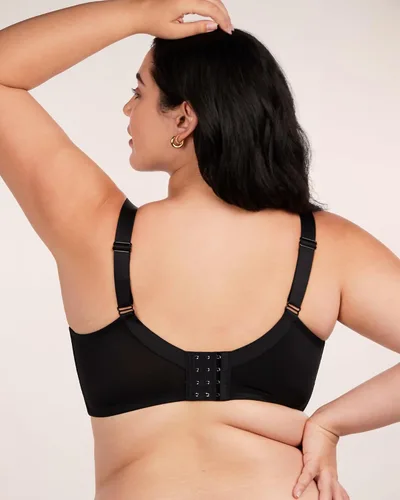 Vista 5 de HSIA - Brasieres reductores para mujer, cobertura completa, de encaje sin forro, talla extragrande, con aros, para senos grandes