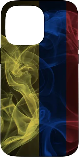 Vista 21 de Smoky Colombia Flag - Funda de orgullo colombiano para iPhone 17