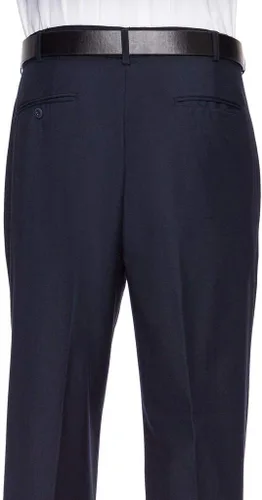 Vista 3 de GIOVANNI UOMO Pantalones de vestir de cintura expandible frontal plisado para hombre