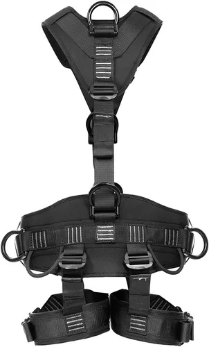 Vista 2 de Fusion Tac Rescue Tactical Full Body 3d Eva Padded Heavy Duty Adjustable Zipline Harness 23kn