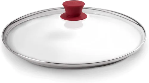 Vista 21 de Cuisinel Tapa de cristal – 6 pulgadas – Compatible con Lodge – Funda de repuesto templada totalmente montada – Apto para horno para sartenes – Para