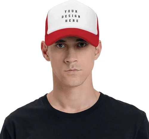 Vista 8 de Sombrero personalizado diseña tu propio logotipo Gorra de béisbol personalizada Sombreros personalizados para hombres y mujeres