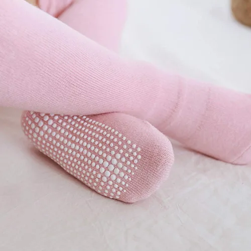 Vista 4 de CozyWay Non-Slip Knee-High Socks, Ultra-Soft Grippy Socks for Baby and Toddler Girls, Boys and All Little Ones