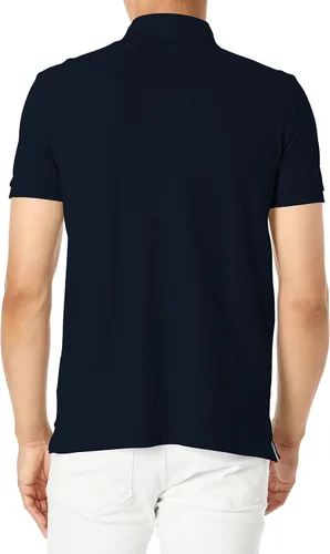 Vista 2 de Tommy Hilfiger Polo de piqué de algodón de manga corta para hombre en ajuste regular
