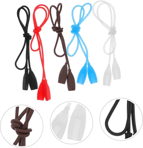 Vista 3 de NUOBESTY Eyewear Retainer Lanyards Comfortable Glasses Straps for Sports Lightweight and Portable Suitable for