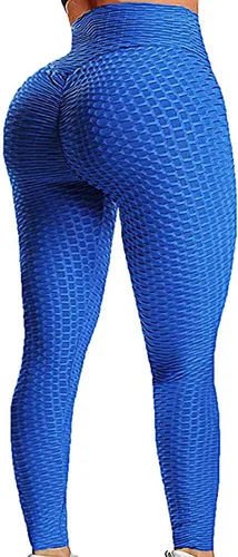 Vista 68 de SEASUM - Pantalones de yoga de cintura alta para mujer, con control de abdomen y realce de glúteos, leggings favorecedores para entrenar y correr