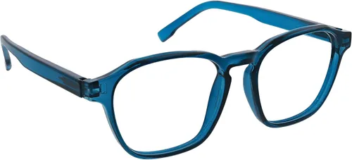 Vista 2 de Peepers by PeeperSpecs - Gafas de lectura unisex con bloqueo de luz azul cuadrada fuera de la red