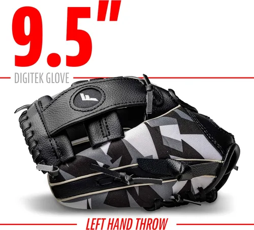 Vista 3 de Franklin Sports Kids Baseball Gloves - RTP Child's Tball Glove - Boys + Girls Teeball Mitt Set - Kids + Toddler - Right or Left Hand Throw - 9.5