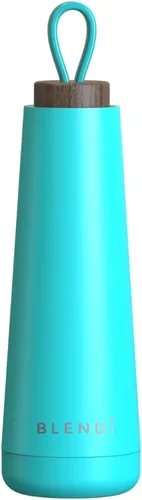 Vista 8 de Slim Hydroluxe Botella de agua de 17 onzas, ecológica, sin BPA, acero inoxidable con recubrimiento en polvo 18/8, tecnología de aislamiento frío 24