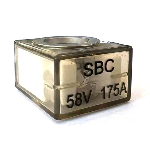 Vista 18 de Bloque de fusibles de terminal doble South Bend Components con clasificación marina (MRBF), 300A máx., 58V CC máx., IP 66, protegido contra