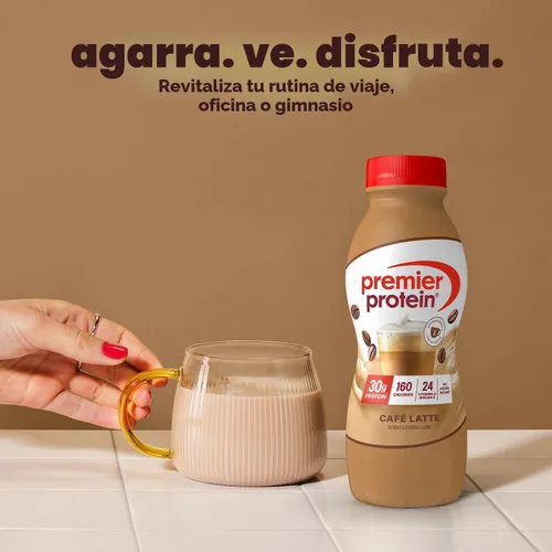 Vista 4 de Premier Protein +Energy - Batido con alto contenido proteico de 1.06 oz