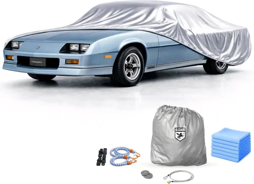 Vista 17 de Funda para coche para Chevrolet Camaro 1ª generación (1967-1969), resistente a los arañazos, funda de automóvil para interiores, material ultra