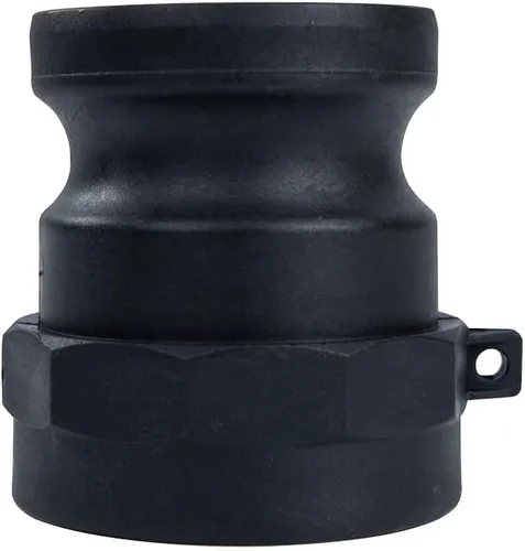 Vista 7 de 2 piezas de accesorios de bloqueo de leva de polietileno (1 pulgada parte A) accesorios de bloqueo de leva y ranura, adaptador macho x rosca NPT