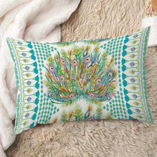 Vista 150 de ArogGeld Funda de cojín con flores verdes y blancas con flores grises y negras y hojas verdes en estilo chinoiserie, funda de almohada cuadrada
