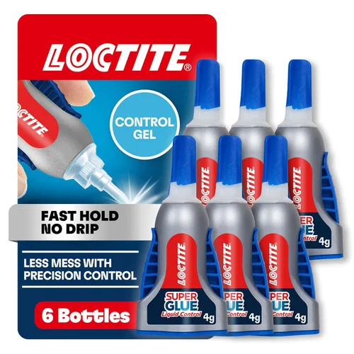 Vista 9 de Loctite 234790 Super Glue Gel Control, 1 paquete, multicolor, 0,14 onzas líquidas