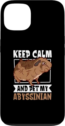 Vista 7 de iPhone 16 Pet my Abyssinian Guinea Pig Case