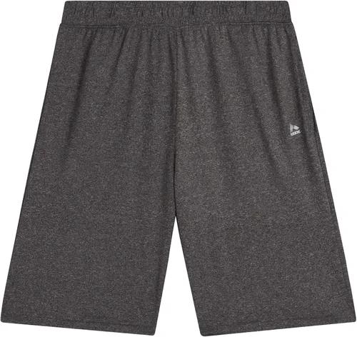 Vista 5 de RBX Pantalones cortos deportivos para niños, paquete de 4 pantalones cortos de malla polar de rendimiento para correr, gimnasio, baloncesto