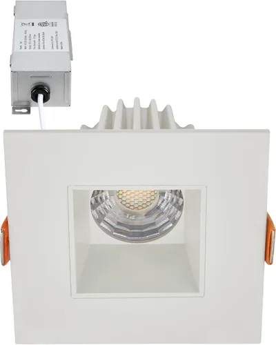 Vista 11 de Maxxima Downlight LED empotrado antideslumbrante de 2", blanco, 500 lúmenes