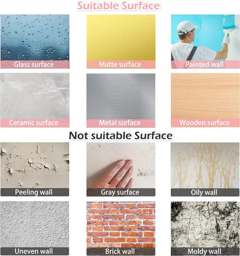 Vista 8 de Calcomanía inspiradora de pared con citas de pestañas, ojos de pared, calcomanías motivacionales de letras de palabras con texto en inglés "She