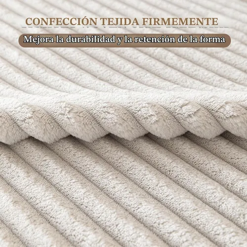 Vista 4 de MYSKY HOME Funda de sofá en forma de L, 100% impermeable para mascotas, fundas de sofá modular en forma de L, fundas de sofá antideslizantes
