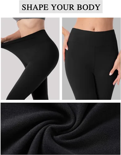Vista 4 de Natural Feelings Leggings de cintura alta para mujer, ultra suaves, elásticos, opacos, ajustados, para yoga, talla única y talla grande