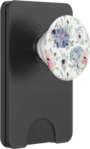 Vista 7 de Patrón de estampado floral de flores botánicas de moda para Flo PopSockets PopGrip: agarre intercambiable para teléfonos y tabletas