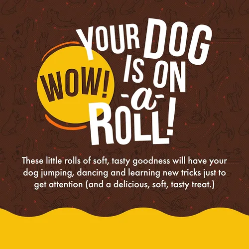Vista 5 de Fromm Tenderollies Chick-a-Rollie - Golosinas para perros, suaves y saladas, receta de pollo, 8 onzas