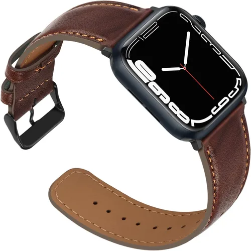 Vista 8 de Anlinser Correas compatibles con Apple Watch Band de 1.654 pulgadas, 1.614 pulgadas, 1.575 pulgadas, 1.496 pulgadas, para mujeres y hombres, diseño